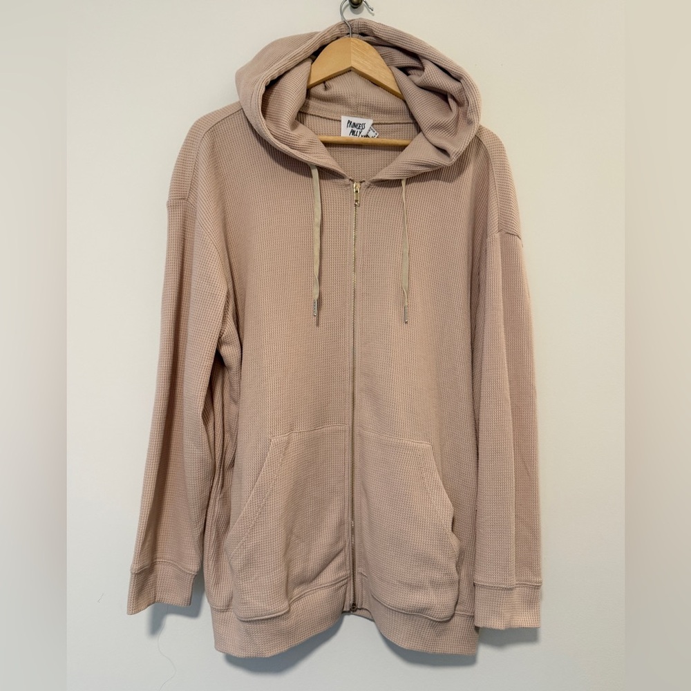 Princess Polly NWOT Audrey Oversized Zip Up Hoodie